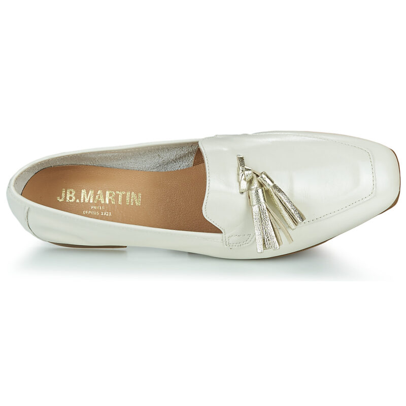JB Martin Wei&szlig;e Damen-Loafer von VIC - 6