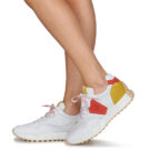 JB Martin HISIA Wei&szlig; Niedrige Sneaker Damen - 8