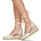 JB Martin VISALIA Wei&szlig;e Espadrilles f&uuml;r Damen - Gr&ouml;&szlig;e 8