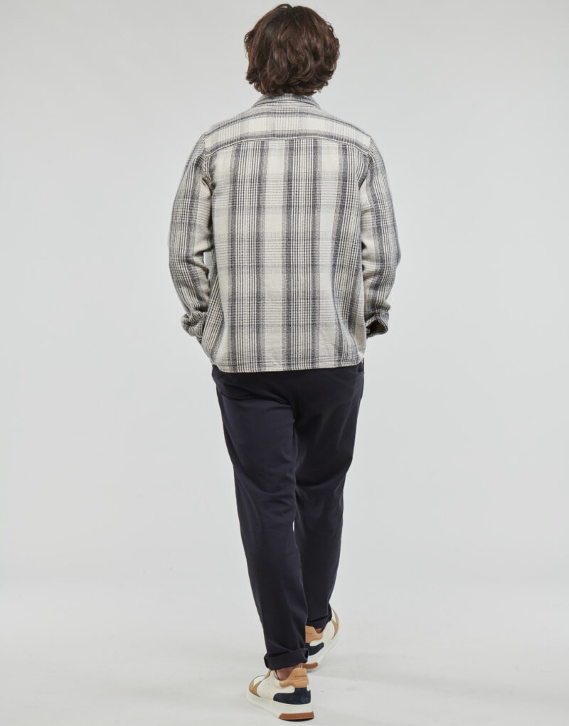 Camicia a maniche lunghe Only & Sons ONSSCOTT LS CHECK FLANNEL OVERSHIRT 4162 Multicolore Camicie a maniche lunghe Uomo - 4