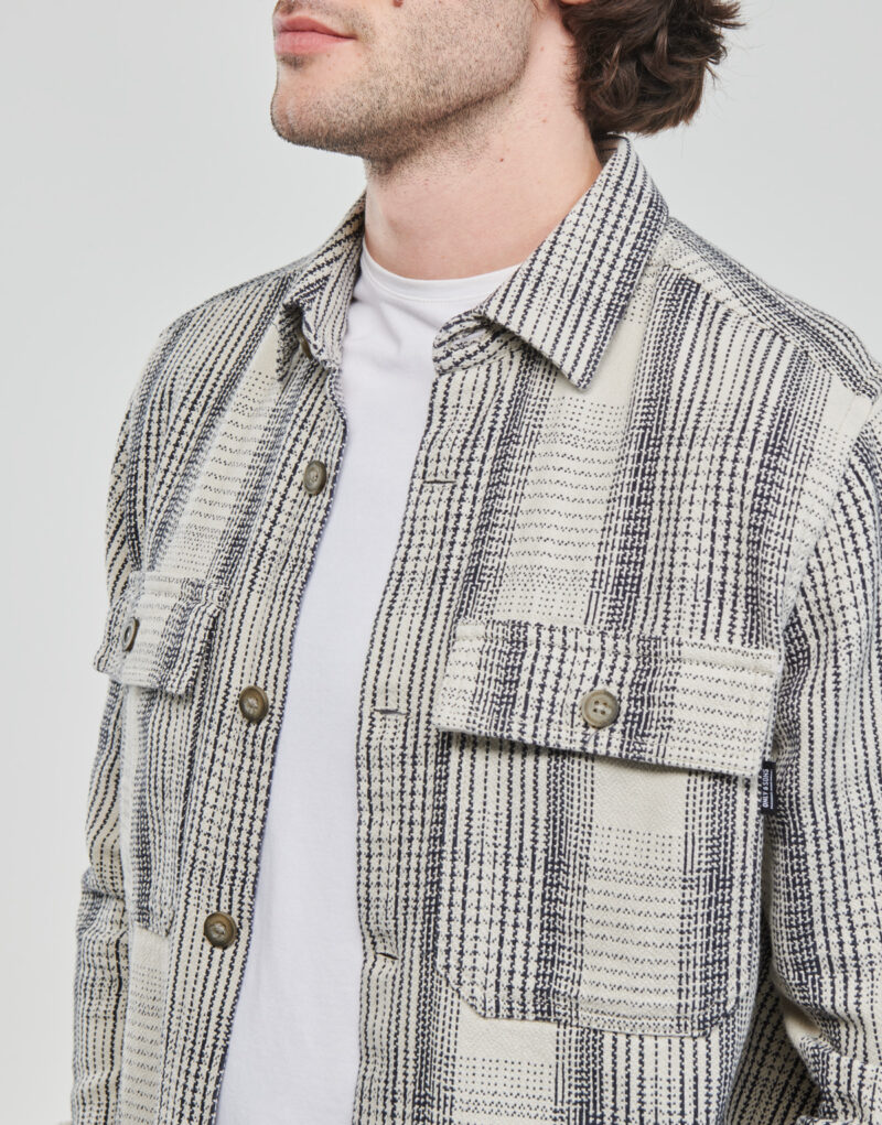Camicia a maniche lunghe Only & Sons ONSSCOTT LS CHECK FLANNEL OVERSHIRT 4162 Multicolore Camicie a maniche lunghe Uomo - 5