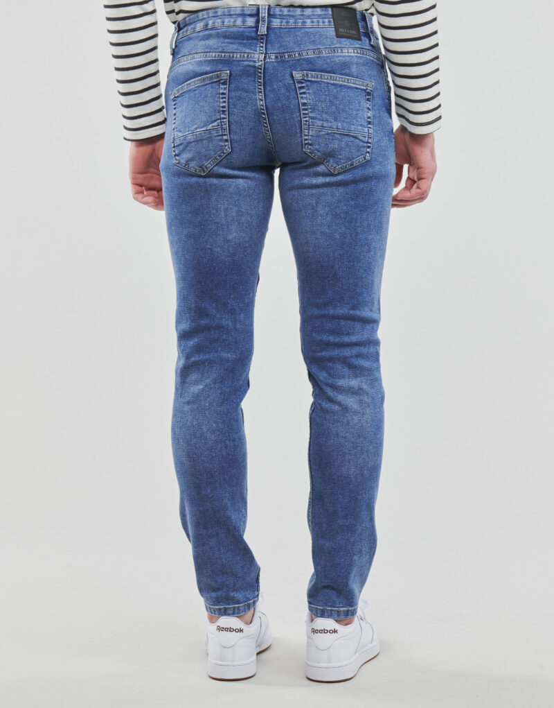 Jeans Slim Only & Sons ONSLOOM SLIM BLUE JOG PK 8653 NOOS Blu Jeans Slim Uomo - 4