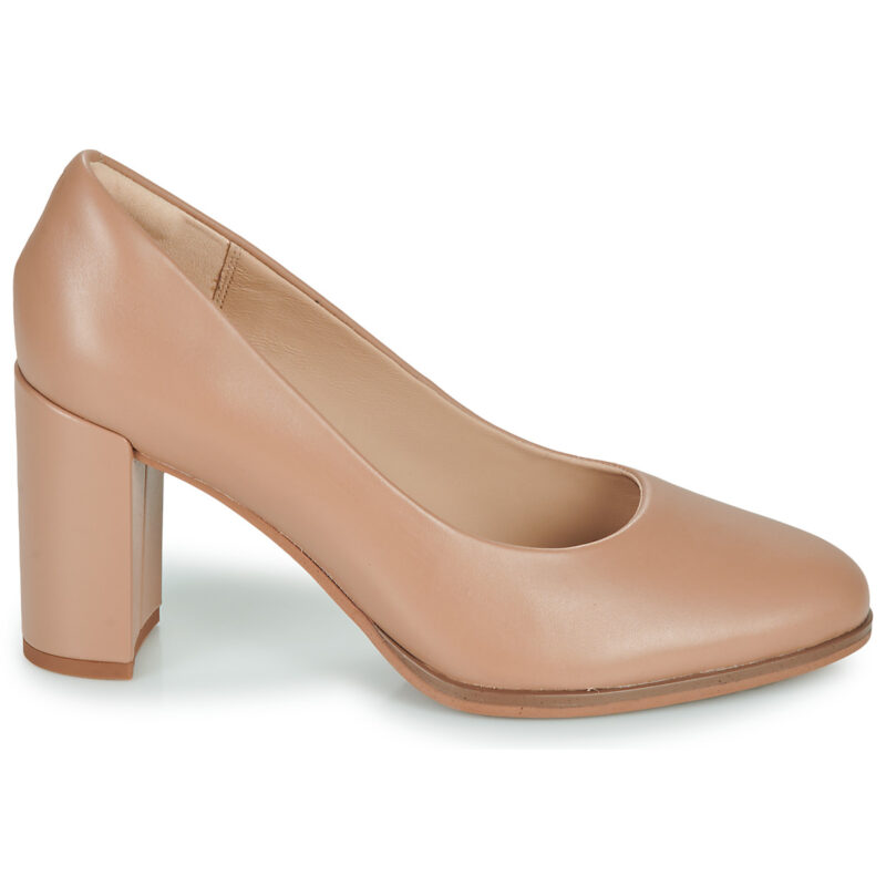 Clarks Escarpins beiges pour femmes FREVA85 COURT - Pointure 2