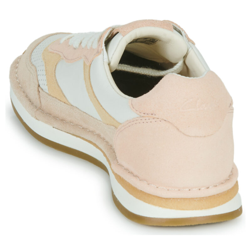 Clarks Baskets basses roses CRAFTRUN TOR. Femme - Pointure 5