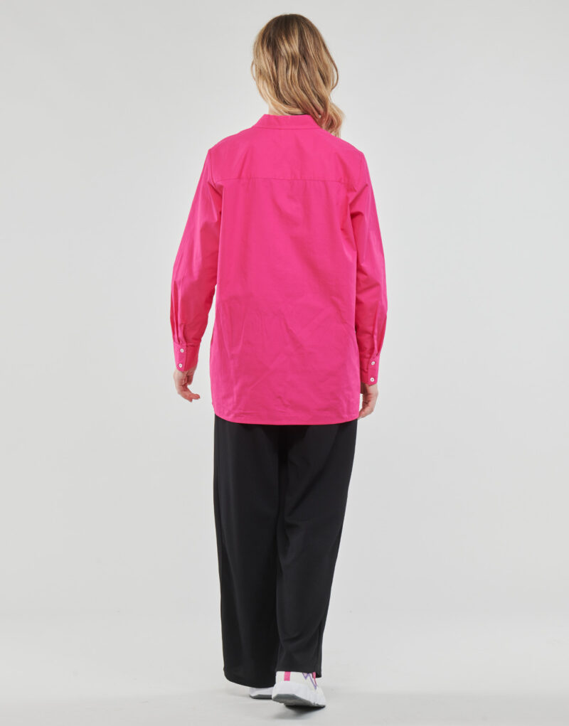 Camicia Only ONLCURLY LS SHIRT WVN Rosa Camicie Donna - 4