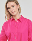 Camicia Only ONLCURLY LS SHIRT WVN Rosa Camicie Donna - 5