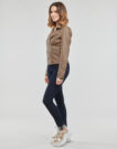 Leather jacketelle Only ONLGEMMA FAUX LEATHER BIKER Brown Jackets in pelle Donna - 3