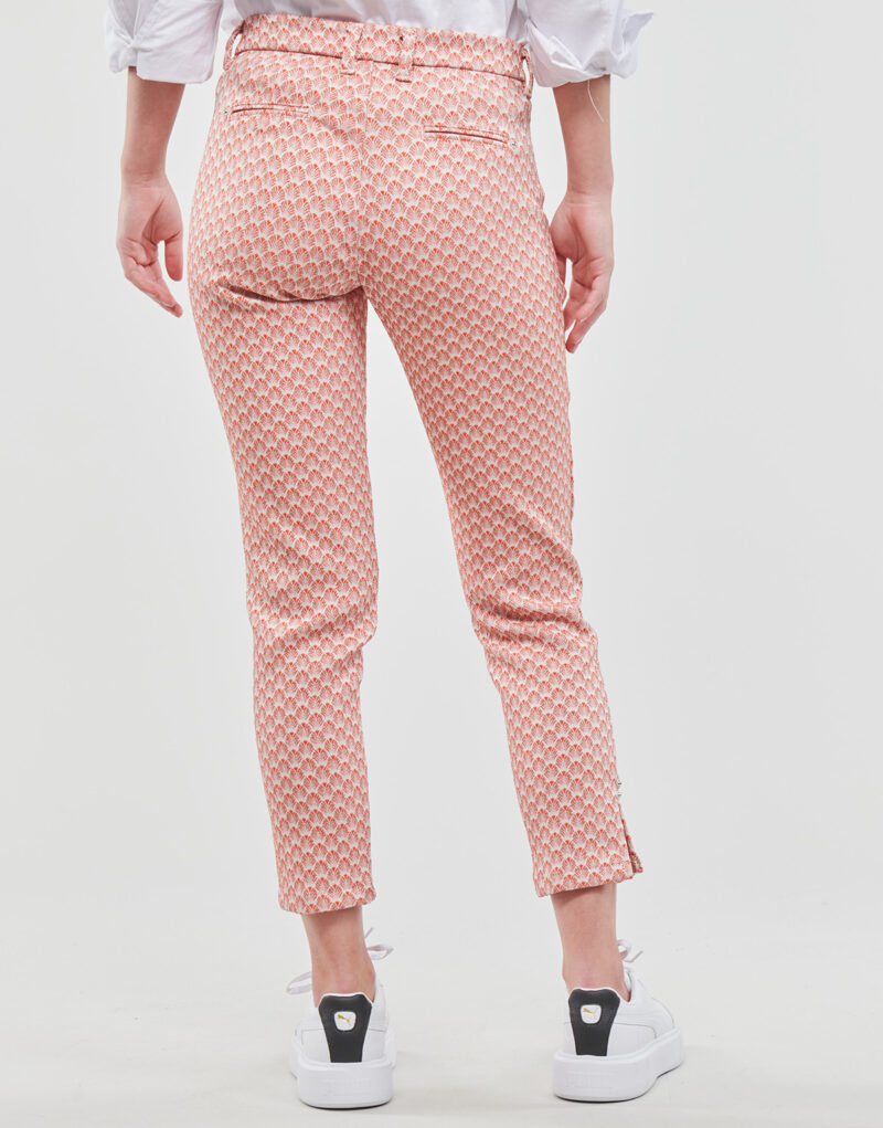Pantaloni slim Freeman T.Porter ADELIE PALMITA Rosa Pantaloni slim Donna - 4