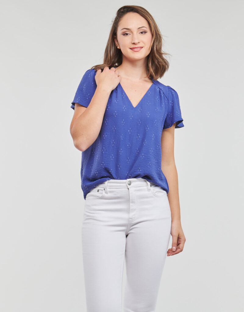 Camicetta Betty London BLOOME Blu Camicette Donna - 2