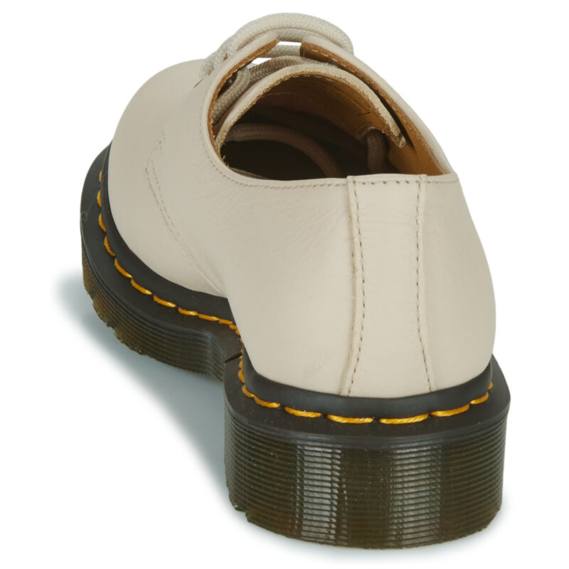 Dr. Martens  1461 PARCHMENT BEIGE VIRGINIA  Beige -  Derby Donna - 5