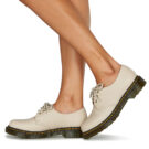 Dr. Martens  1461 PARCHMENT BEIGE VIRGINIA  Beige -  Derby Donna - 8