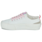 Pepe jeans ALLEN FLAG COLOR W Wei&szlig; Niedrige Sneaker Damen - 4
