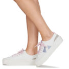 Pepe jeans ALLEN FLAG COLOR W Wei&szlig; Niedrige Sneaker Damen - 8