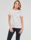 T-Shirt Guess SS CN BENITA TEE Rosa T-shirt maniche corte Donna - 2