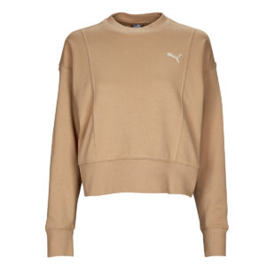 Felpe  Puma  HER CREW  Beige -   Felpe Abbigliamento Donna