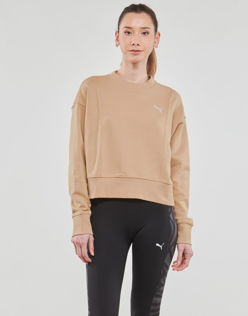 Felpe Puma HER CREW Beige Felpe Donna - 2