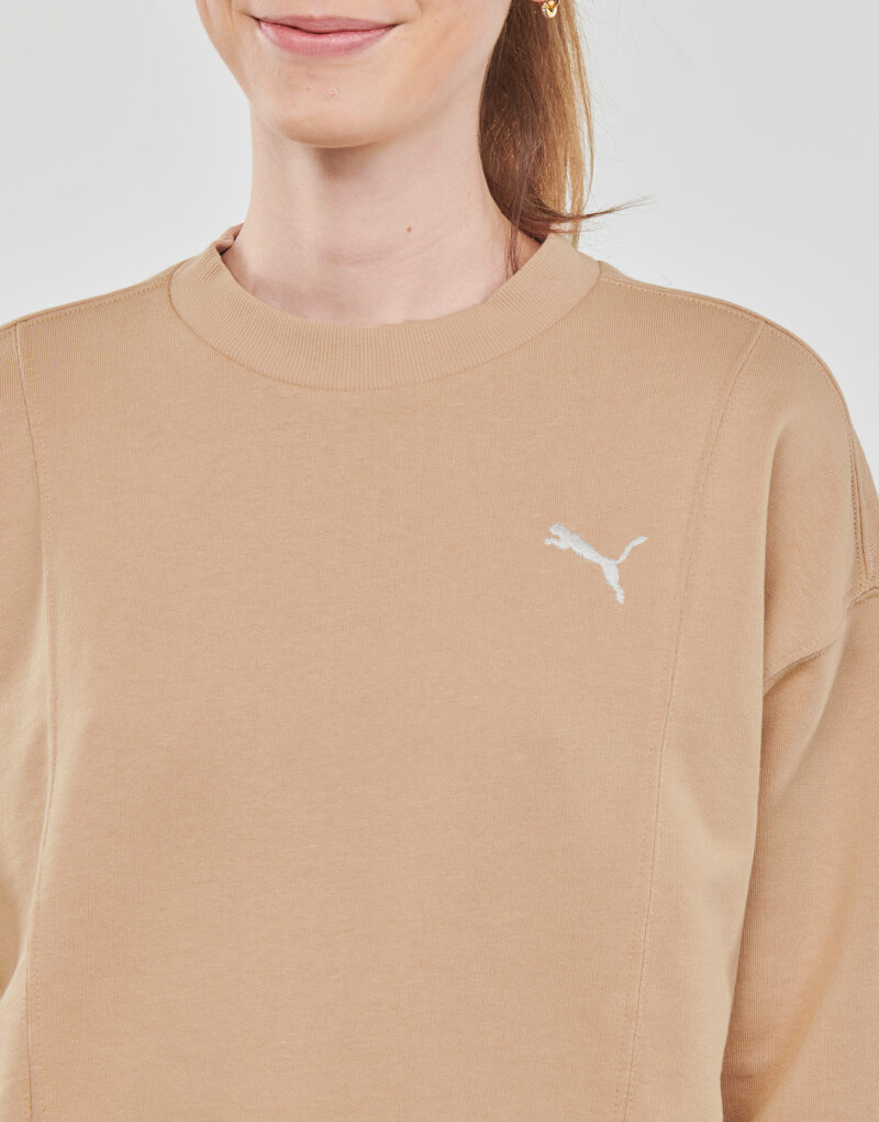 Felpe Puma HER CREW Beige Felpe Donna - 5