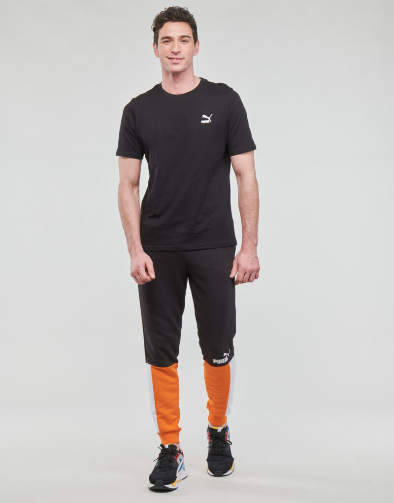 Pantalones Deportivos Puma ESS+ BLOCK SWEATPANT TR Negro Pantalones Deportivos Hombre - 2