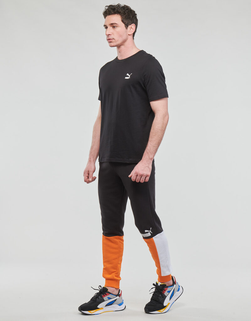 Pantalones Deportivos Puma ESS+ BLOCK SWEATPANT TR Negro Pantalones Deportivos Hombre - 3