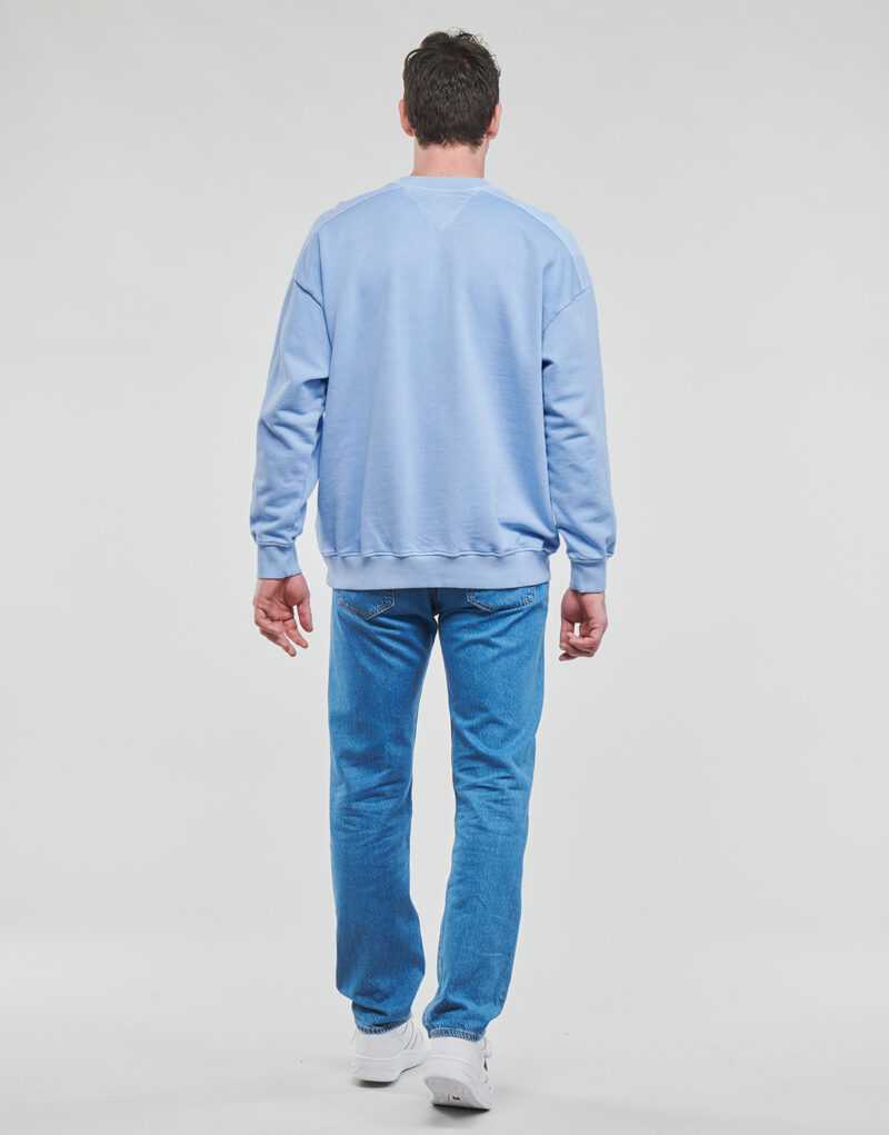 Sweatshirts Tommy Jeans TJM SKATER TIMELESS TOMMY CREW Blu Felpe Uomo - 4