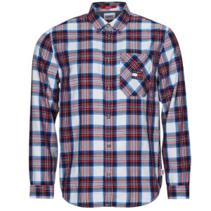 Camicia a maniche lunghe  Tommy Jeans  TJM RELAXED FLANNEL SHIRT  Multicolore -  Camicie a maniche lunghe Uomo