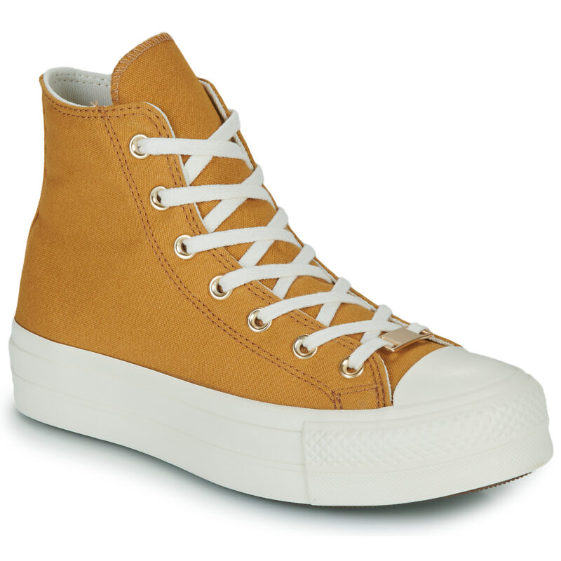 Converse CHUCK TAYLOR ALL STAR LIFT HI Giallo Sneakers alte Donna - 1
