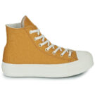 Converse CHUCK TAYLOR ALL STAR LIFT HI Giallo Sneakers alte Donna - 2