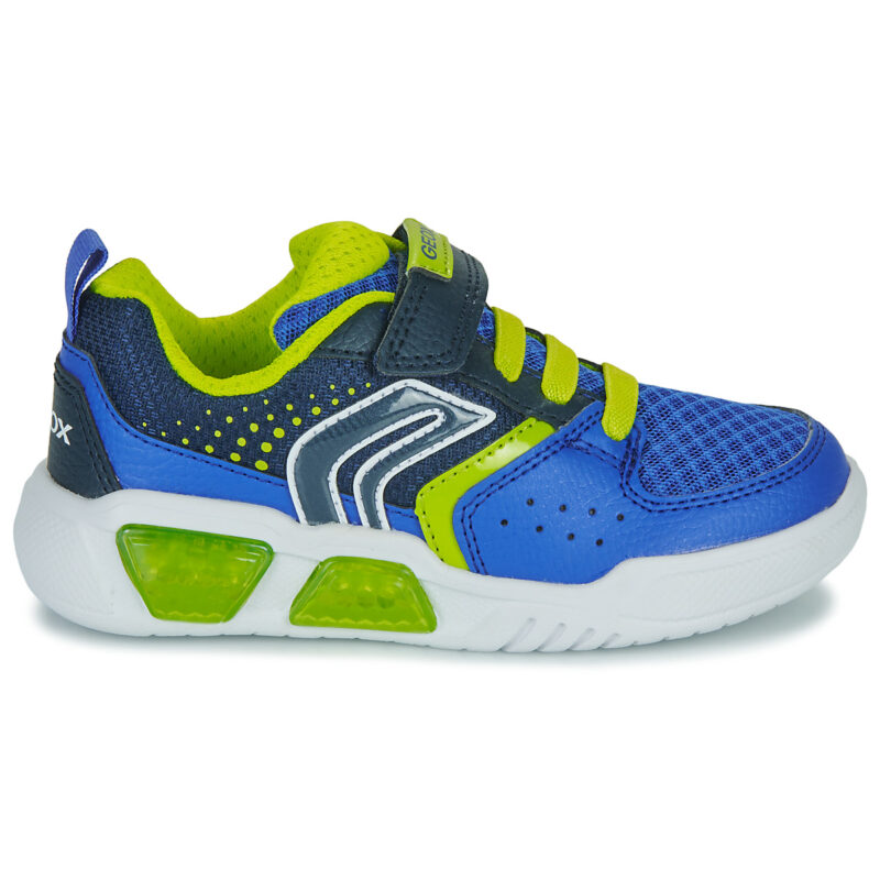 Geox J ILLUMINUS BOY Blu Sneakers Bambino - 2