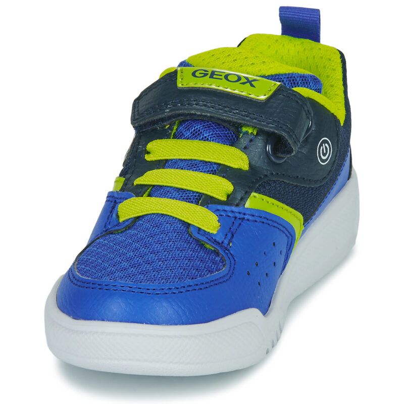 Geox J ILLUMINUS BOY Blu Sneakers Bambino - 3