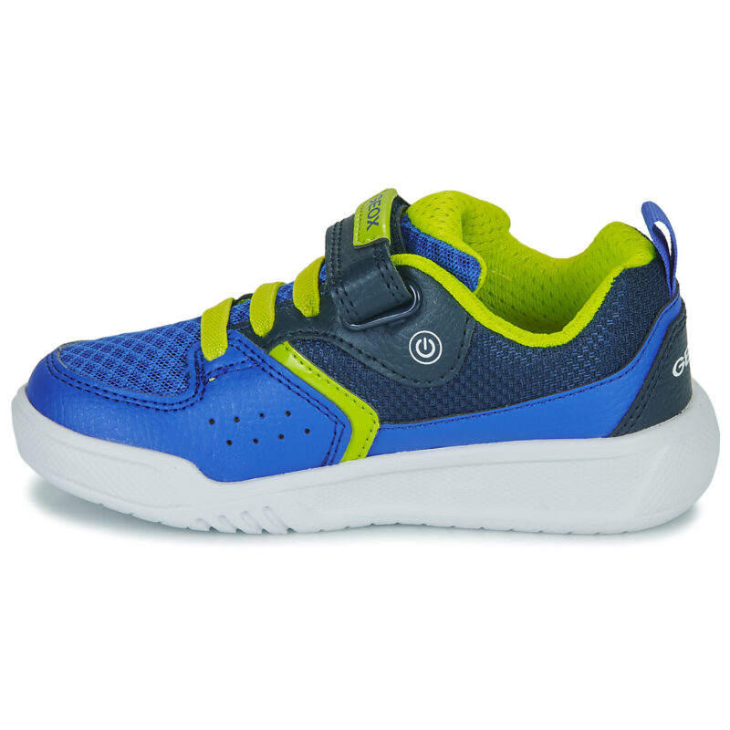 Geox J ILLUMINUS BOY Blu Sneakers Bambino - 4
