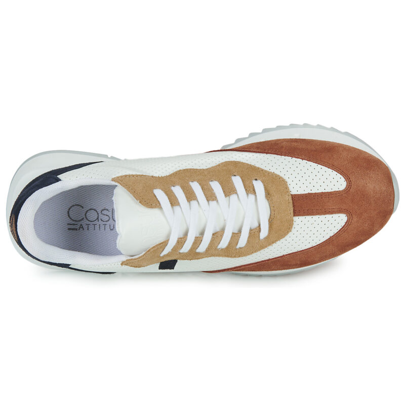 Casual Attitude TILDO Brown Men's Sneakers - 6