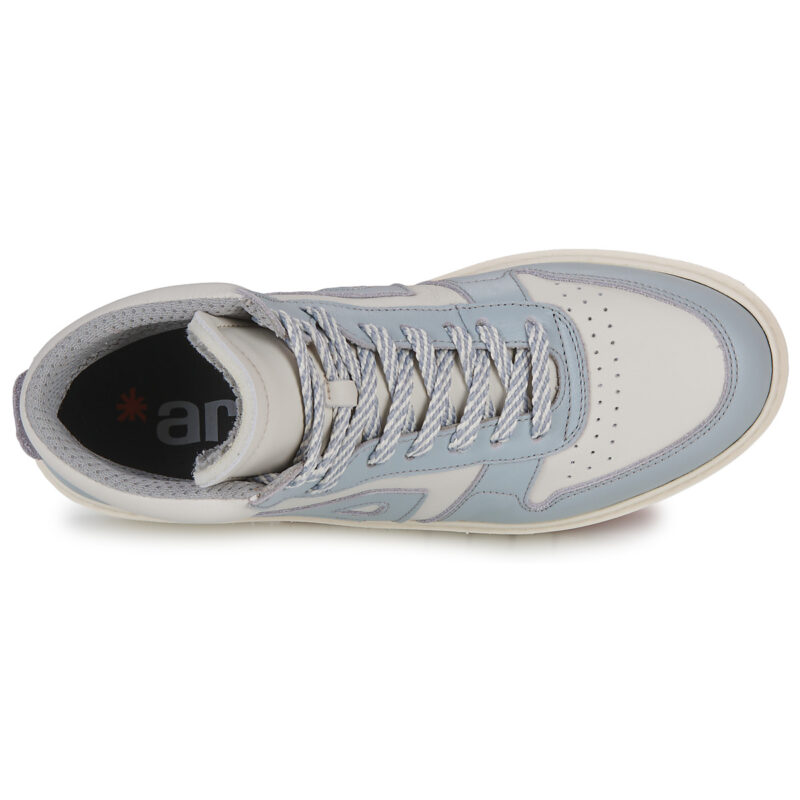 Art Belleville Blue High Top Sneakers Women - 6