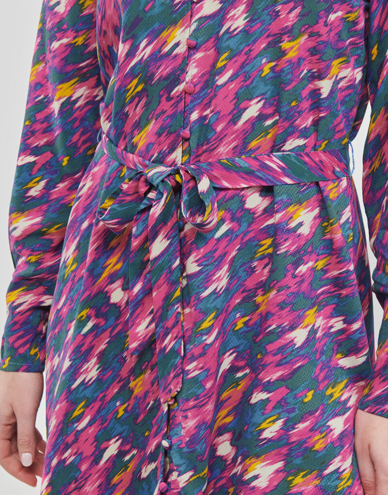Abito corto Vila VIANIA Multicolore Abiti corti Donna - 5