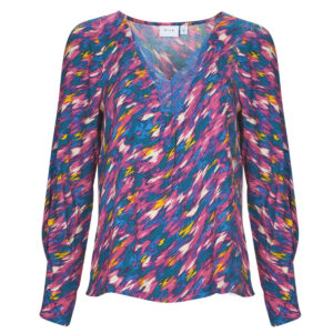 Abito corto  Vila  VIANIA  Multicolore -  Abiti corti Donna