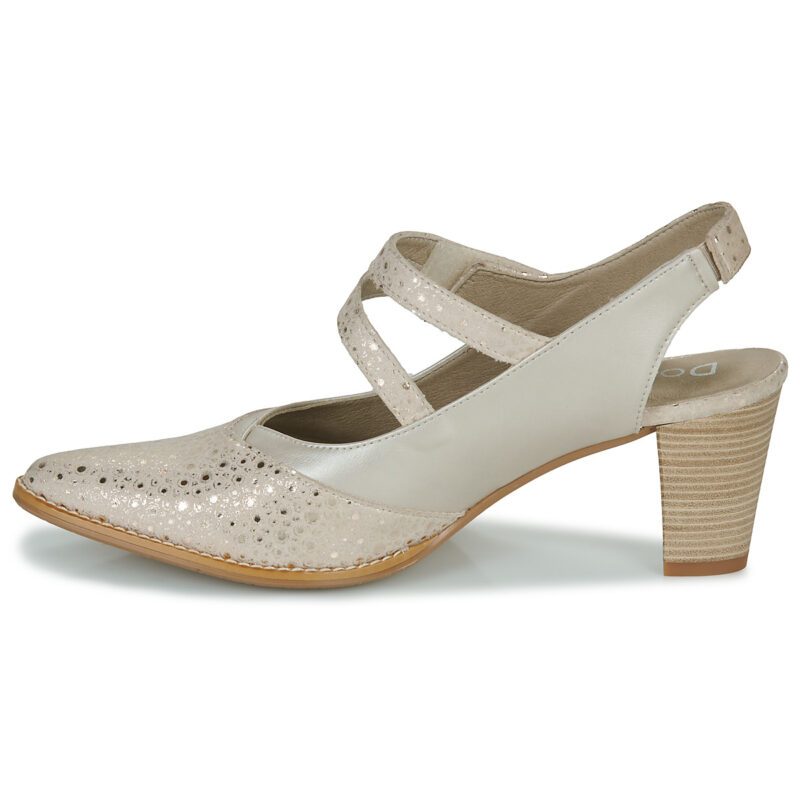 Dorking DODI Beige Décolleté Donna - 4
