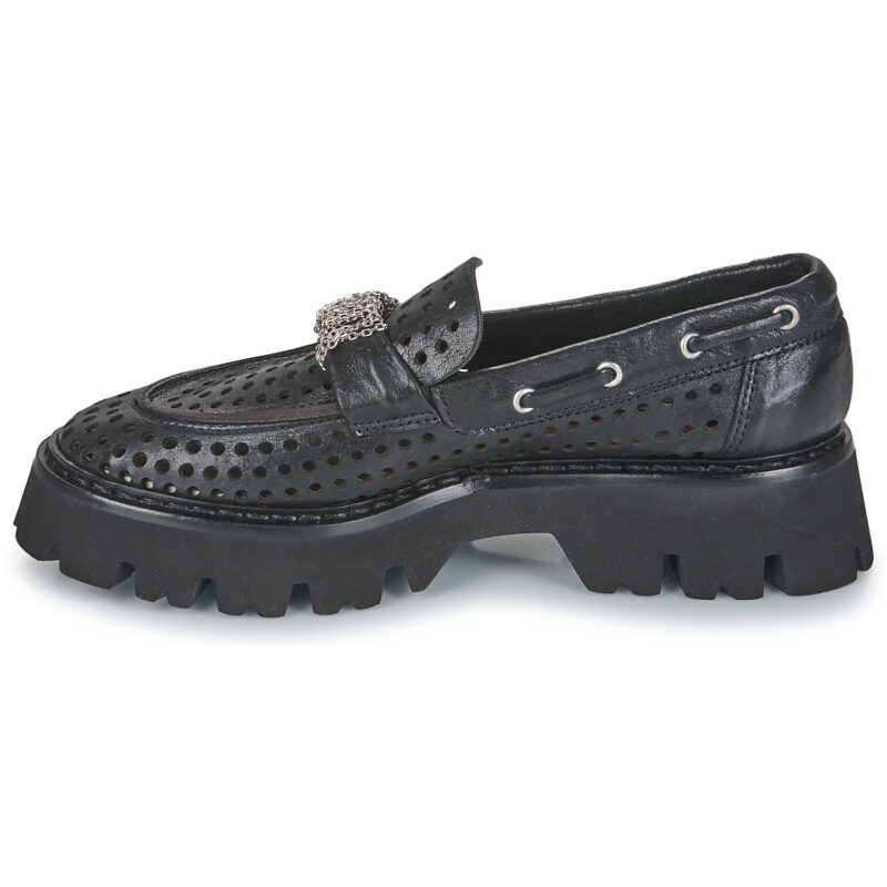 Fru.it 8152-999-ANFIBIO-NERO-NIKEL Nero Mokassins Damen - 2
