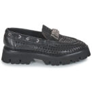 Fru.it 8152-999-ANFIBIO-NERO-NIKEL Nero Mokassins Damen - 4