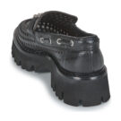 Fru.it 8152-999-ANFIBIO-NERO-NIKEL Nero Mokassins Damen - 5