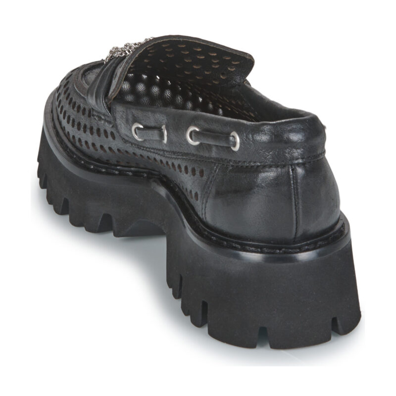 Fru.it 8152-999-ANFIBIO-NERO-NIKEL Nero Mokassins Damen - 5