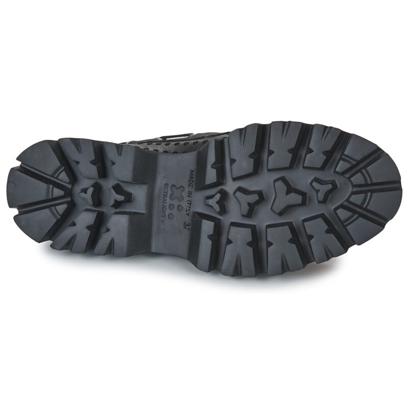 Fru.it 8152-999-ANFIBIO-NERO-NIKEL Nero Mokassins Damen - 7