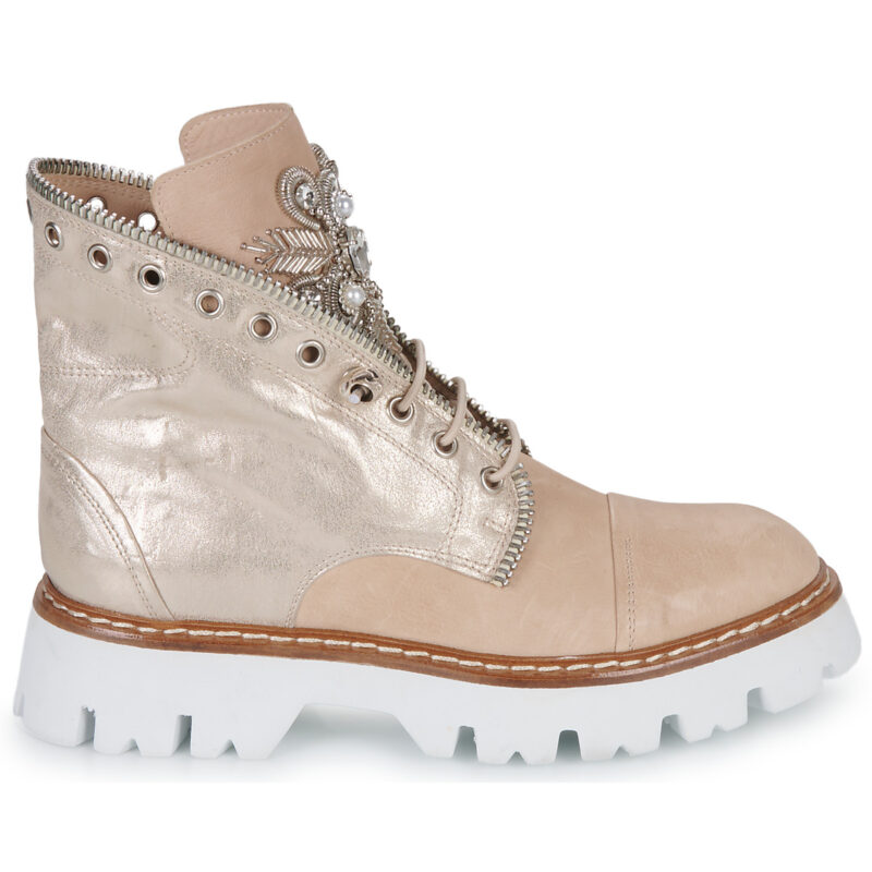 Fru.it TEXANO Beige Damen-Stiefeletten - 2