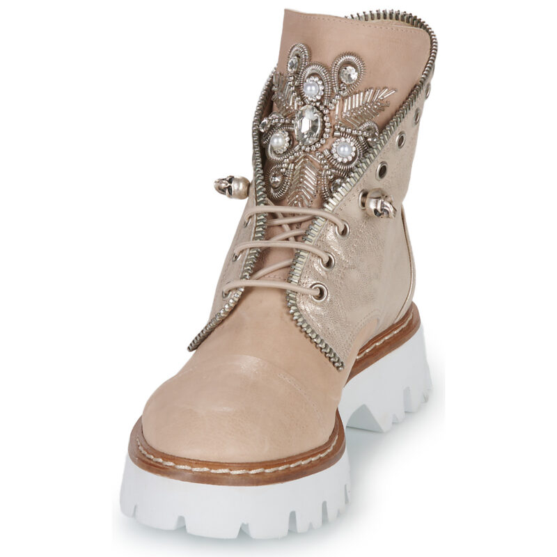 Fru.it TEXANO Beige Damen-Stiefeletten - 3