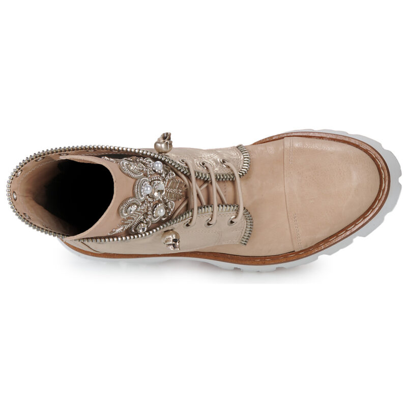 Fru.it TEXANO Beige Damen-Stiefeletten - 6