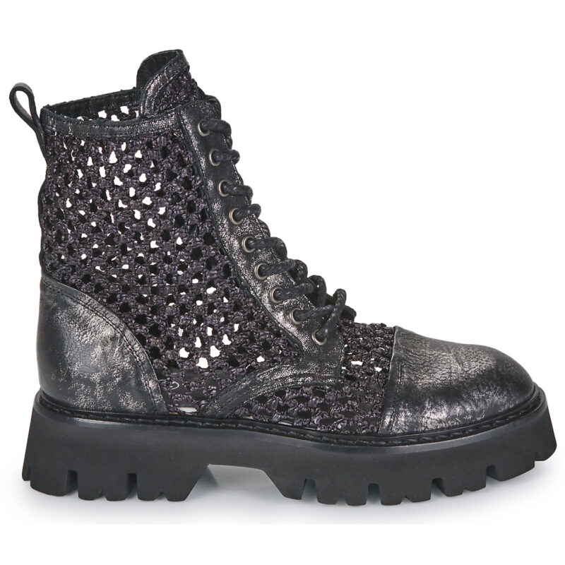 Fru.it PARK INOX Schwarz Damen Stiefeletten - 4