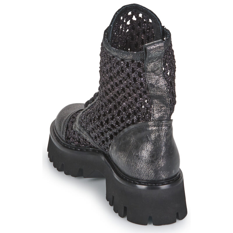 Fru.it PARK INOX Schwarz Damen Stiefeletten - 5