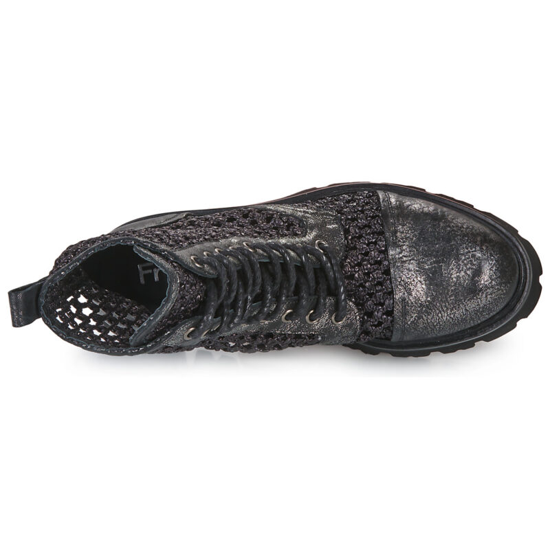 Fru.it PARK INOX Schwarz Damen Stiefeletten - 6