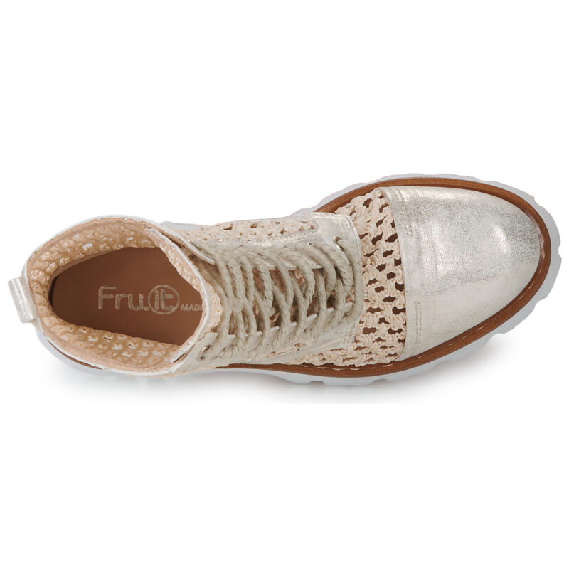 Fru.it PARK PANNA Beige Damen-Stiefeletten - 6