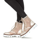 Fru.it PARK PANNA Beige Damen-Stiefeletten - 8