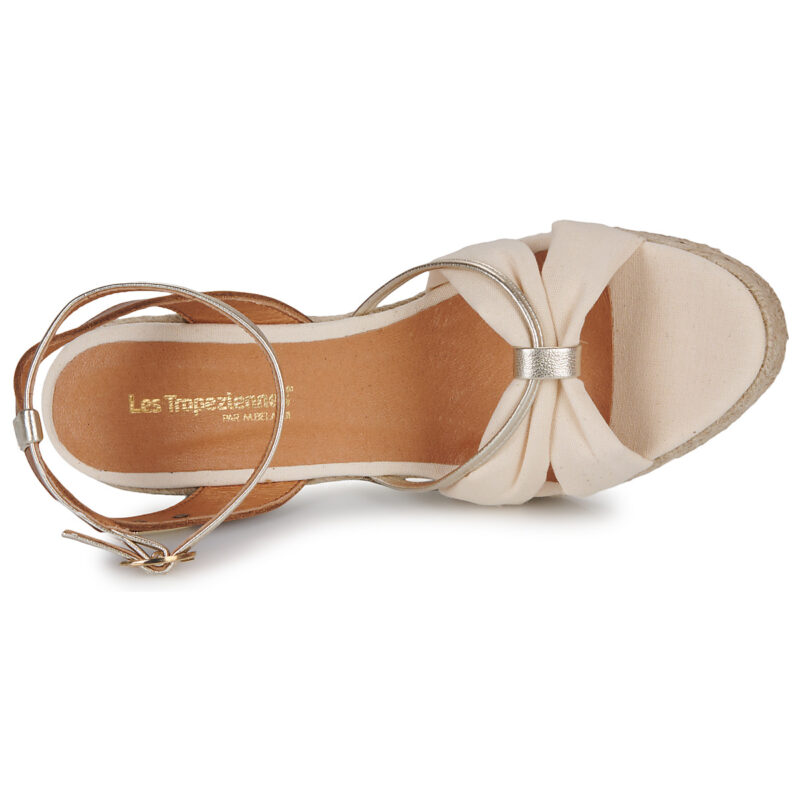 Les Tropeziennes par M.Belarbi  BLONDEL  Beige Espadrillas Donna - 6