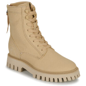 Freelance  LUCY BACK ZIP BOOT  Beige -  Stivaletti Donna